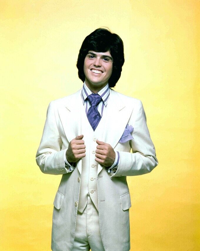 Donny Osmond in White Suit 70\'s 24x36 inch Poster