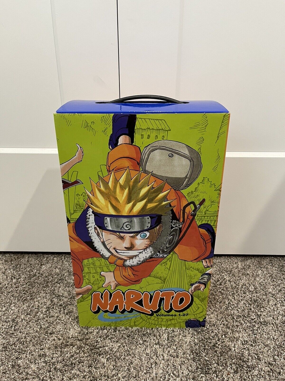 Naruto Volume 1-27 Manga Comic Book Collection Complete Box Set
