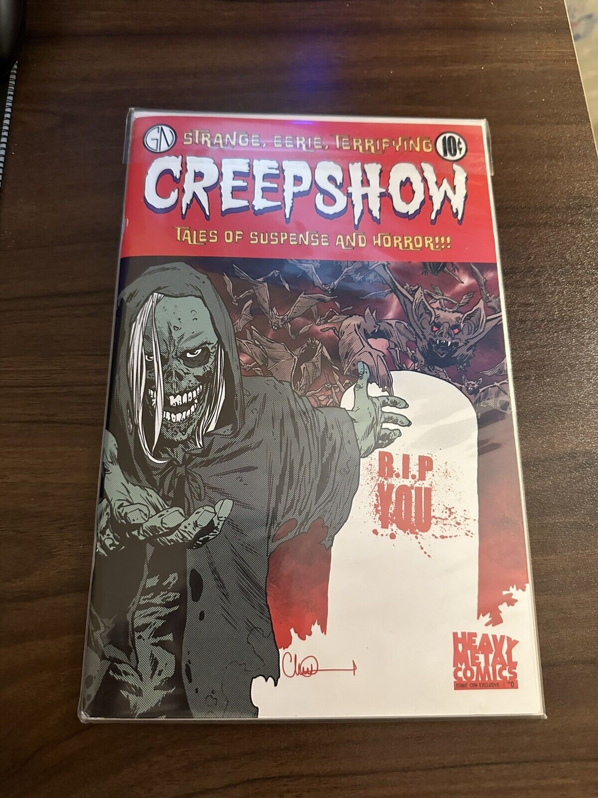 CREEPSHOW #1 SIGNED BY GREG NICOTERO Limited /1000 SOLD OUT Graphic sdcc 