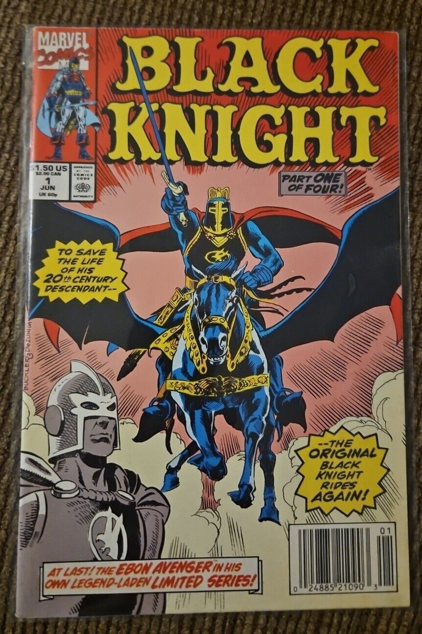 Marvel Comics Black Knight #1 (1990) High Grade Nm Rare