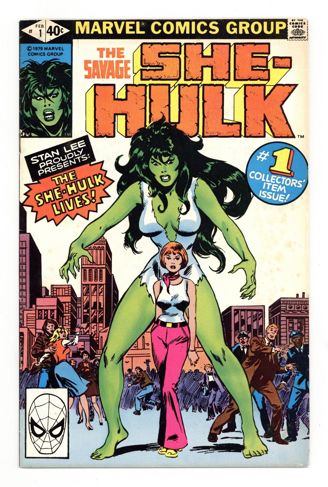 Savage She-Hulk 1D Direct Variant VG 4.0 1980 1st app. She-Hulk
