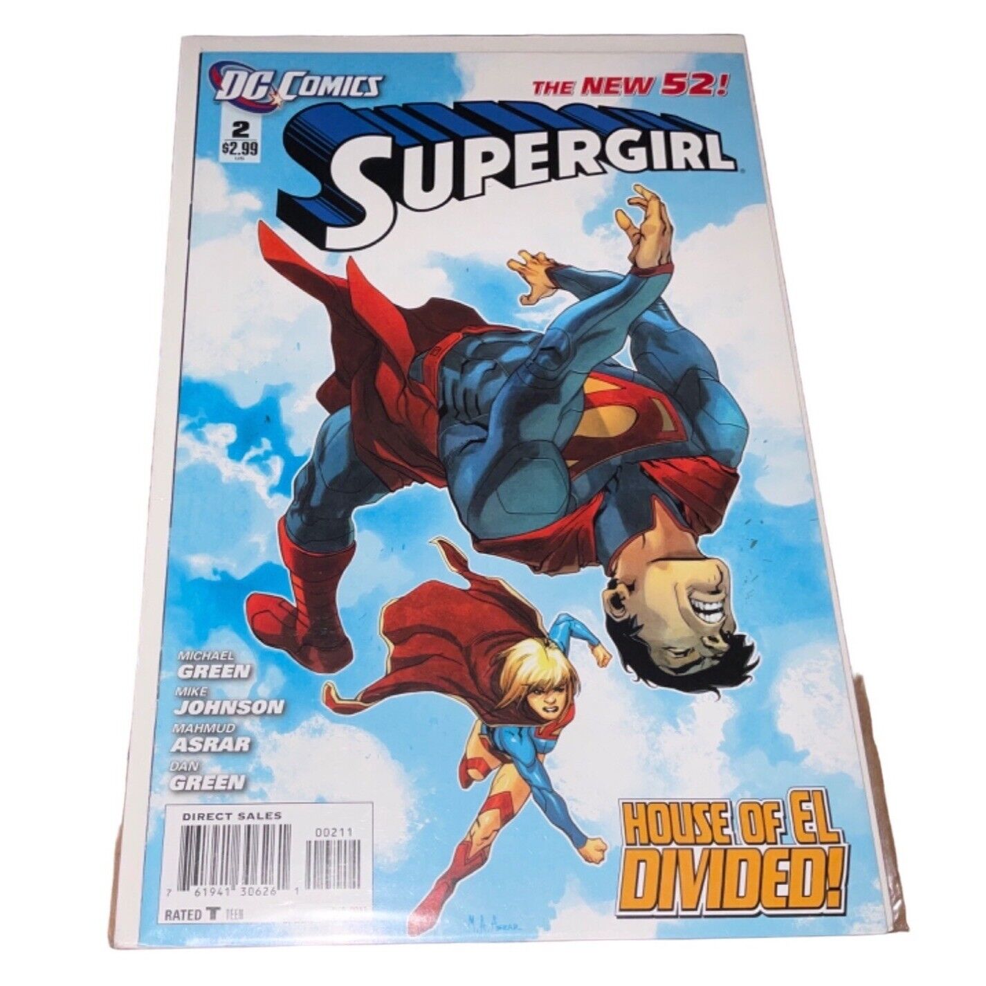 DC Comics The New 52 Supergirl #2 House Of El Divided Comic Book