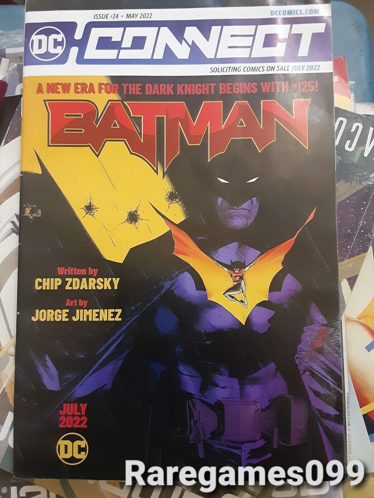 DC Connect #24 May 2022 New Batman Issue #125 