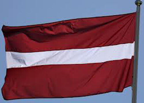 LATVIA LATVIAN FLAG WITH BRASS GROMMETS NEW 3x5 ft better quality usa seller