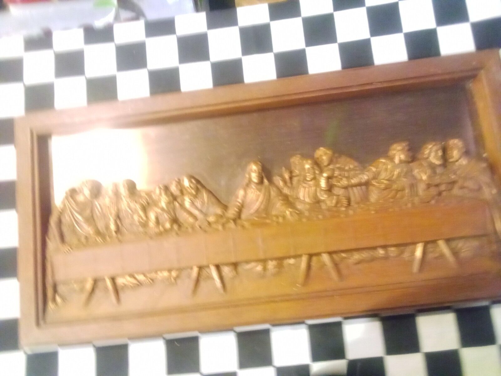 Coppercraft Last Supper after Leonardo Dining Room or Kitchen Wall Decor Plaque