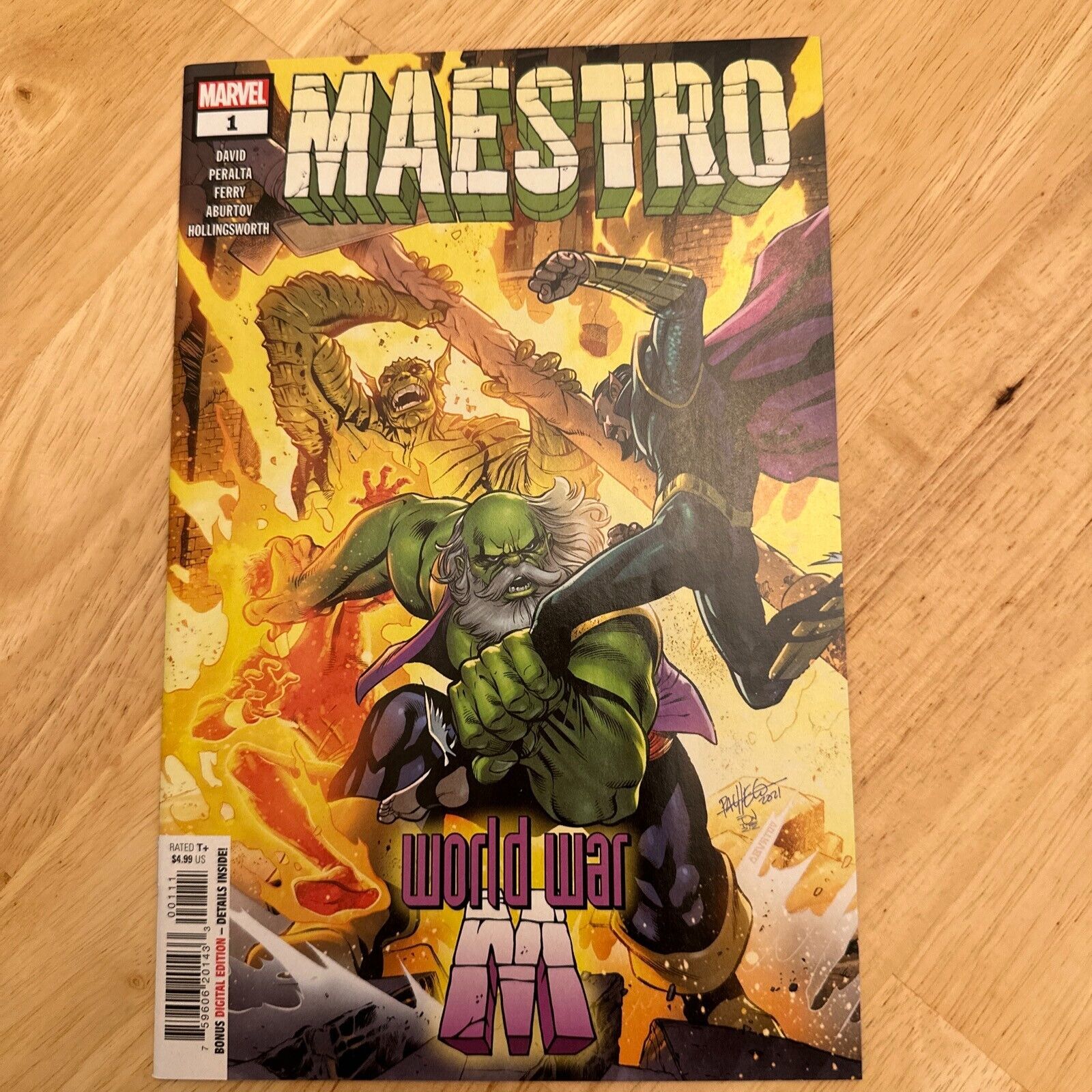 MAESTRO: WORLD WAR M ISSUE #1 CARLOS PACHECO COVER MARVEL 2022