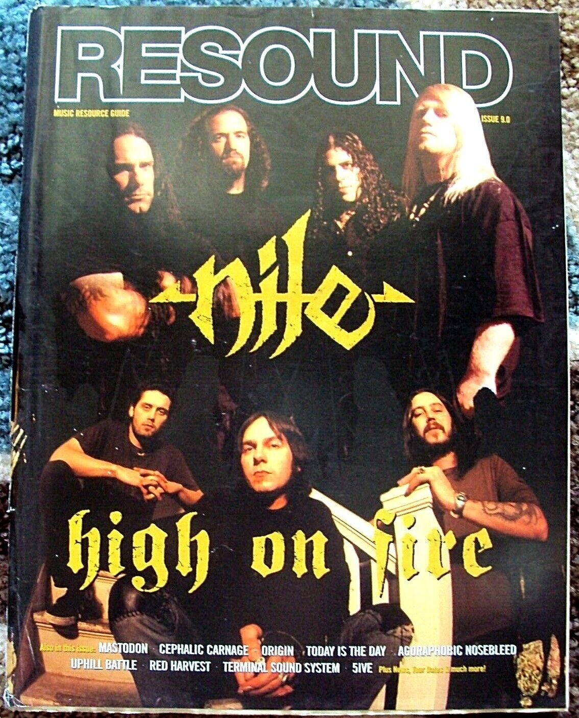 Resound Relapse Records Catalog #9 Death Black Metal Nile Cephalic Carnage 