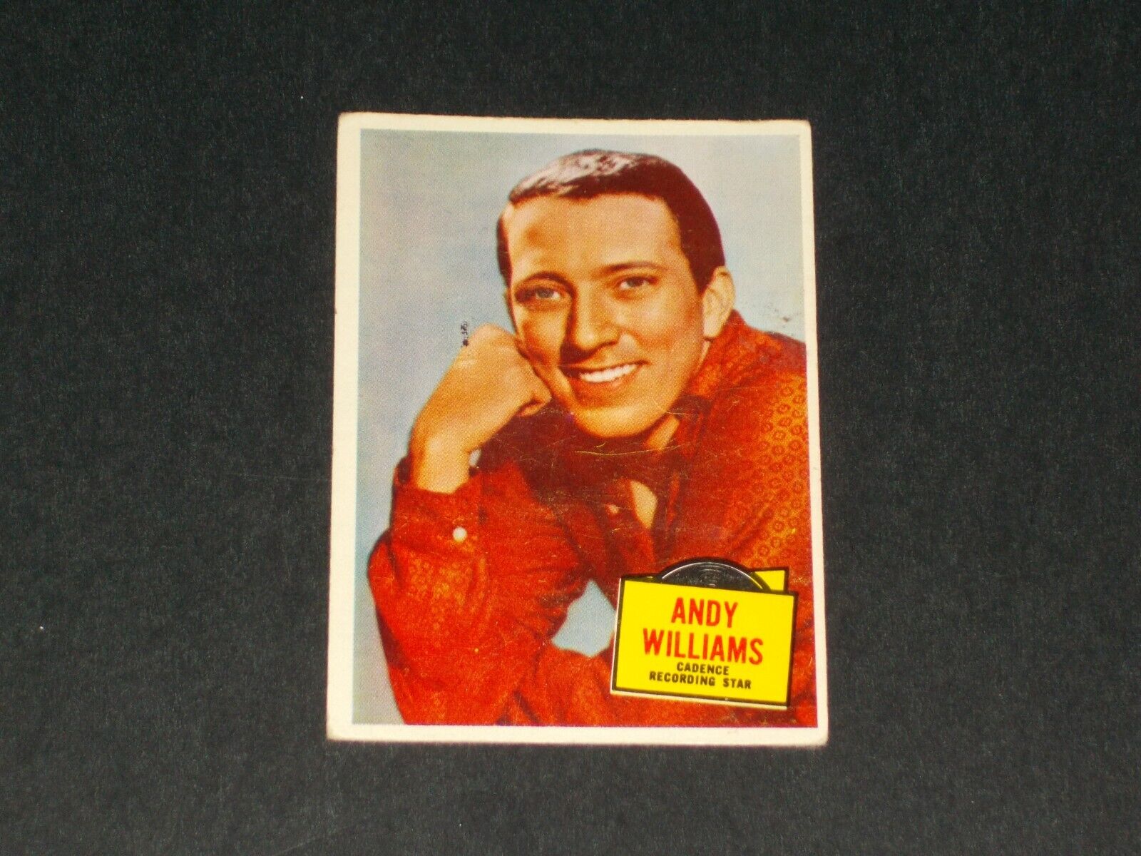 Hit Stars (R710-3), Topps, #55 Andy Williams, VERY NICE CARD 