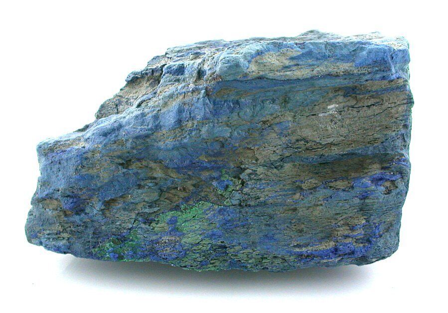 279.8 Gram Solid Natural RARE Africa Congo Azurite Malachite Solid Specimen AMS9