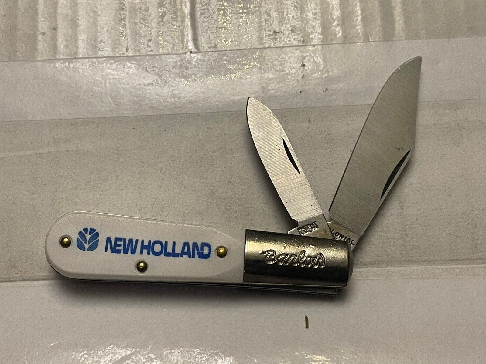 New Holland Barlow Colonial 2 Blade Knife Nice Condition