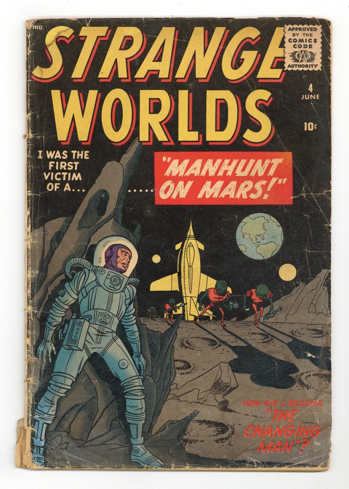 Strange Worlds #4 GD 2.0 1959