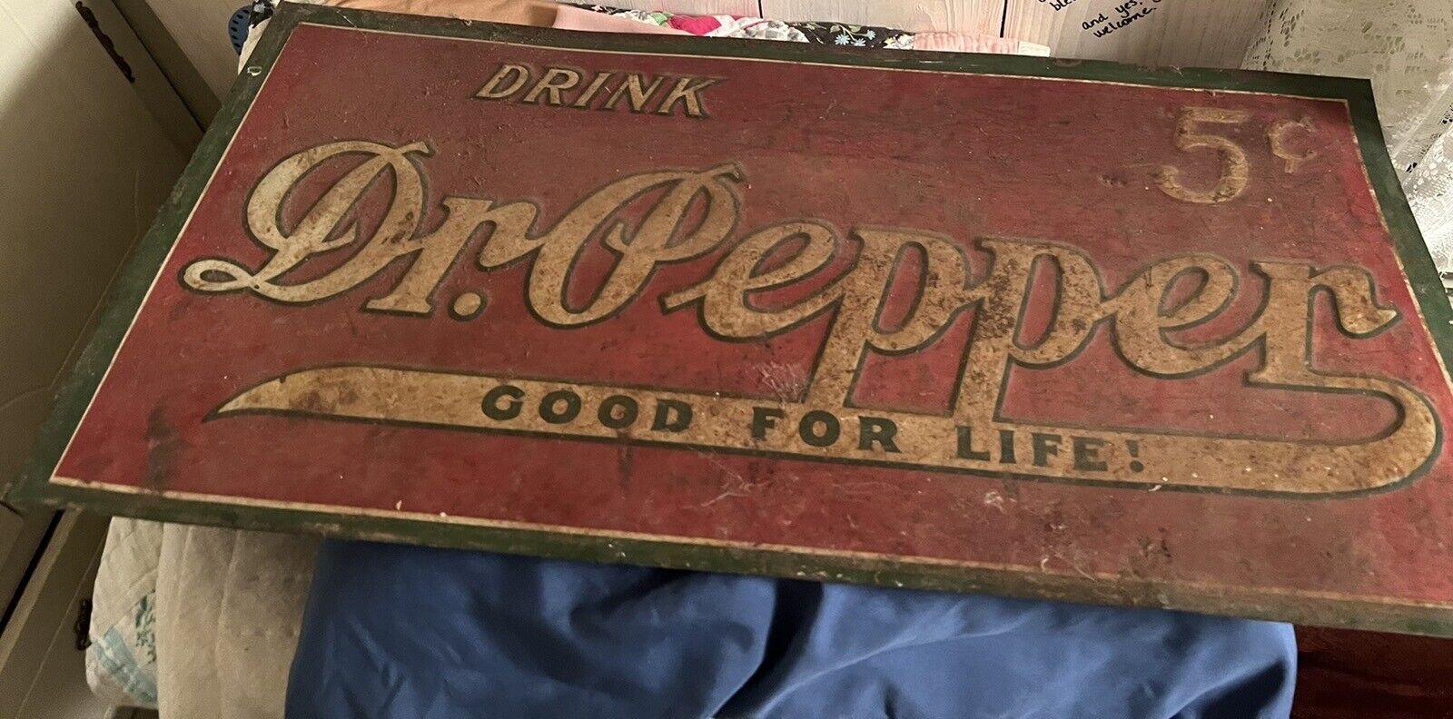 Dr pepper sign Vintage