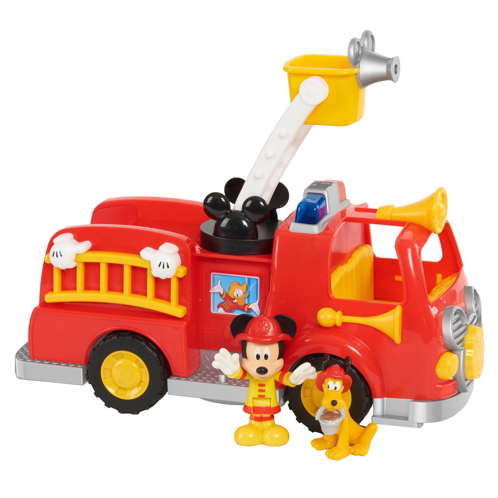 Disney’s Mickey Mouse Mickey’s Fire Engine, Figure and Vehicle Playset Lights