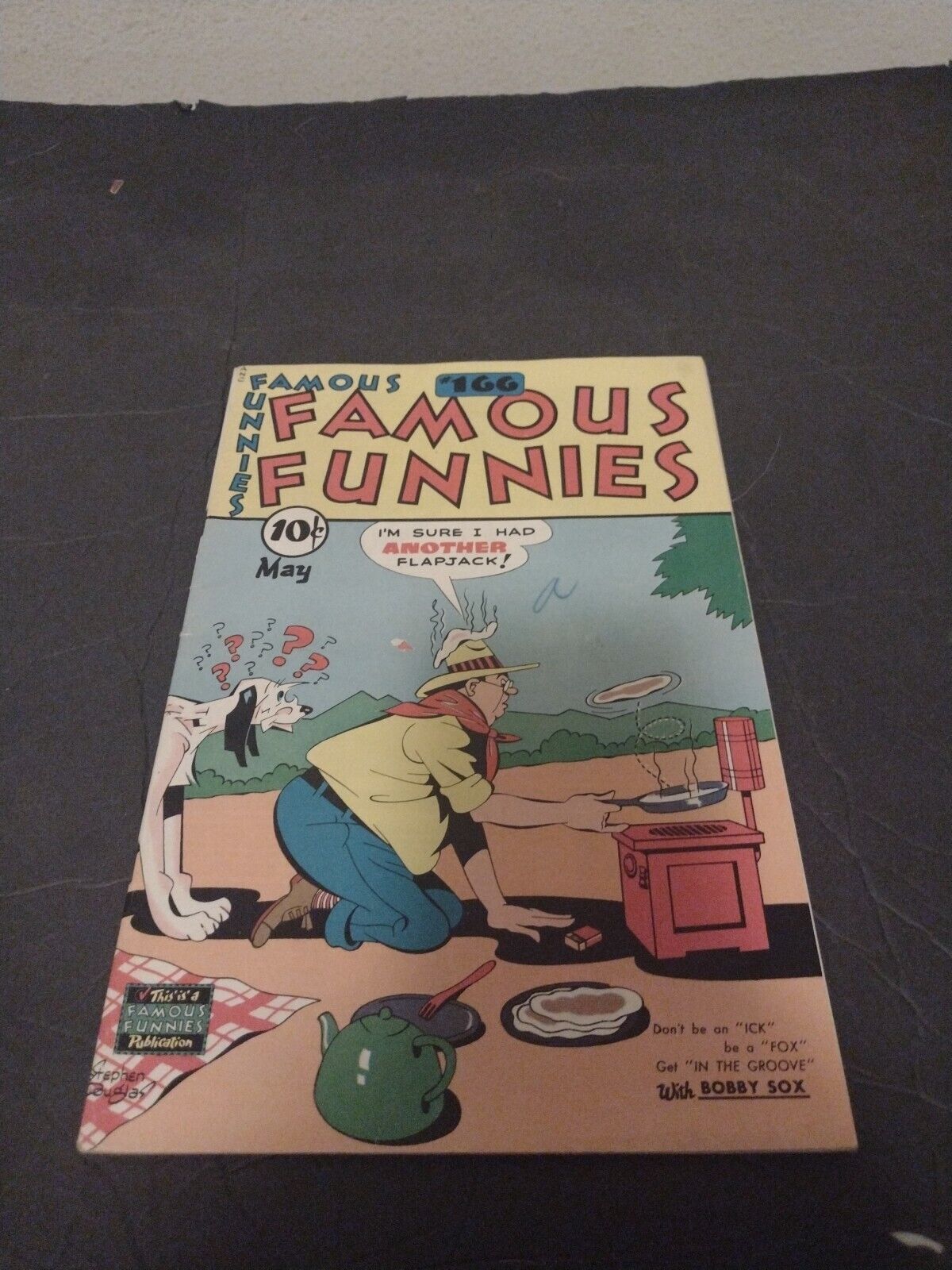FAMOUS FUNNIES COMIC BOOK #166 (1948) (V.F.) NICE WHITE PAGES C.G.C MATERIAL 