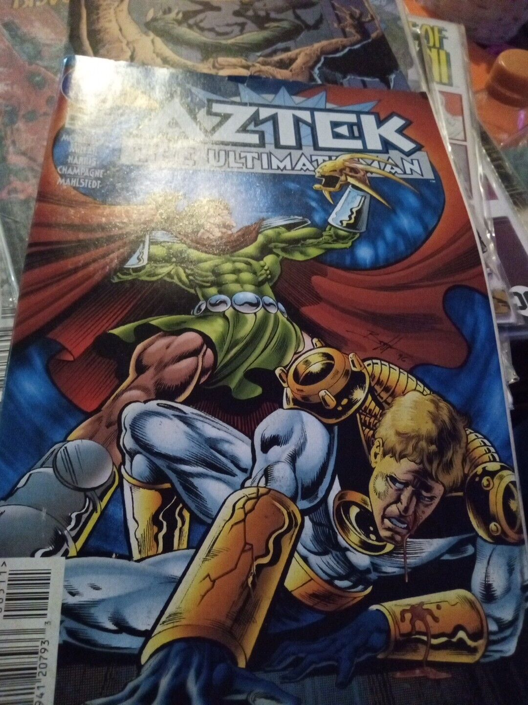 AZTEK THE ULTIMATE MAN #5 (VF-NM) [DC COMICS 1996]