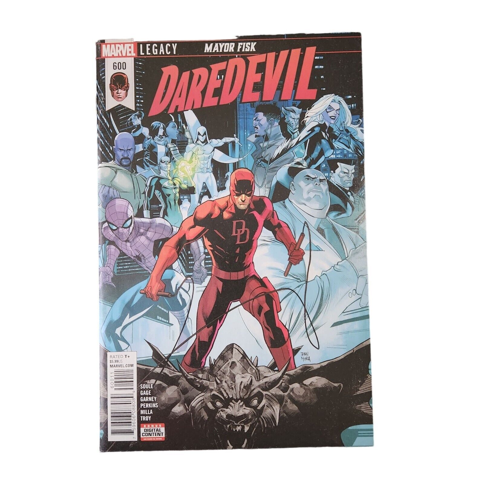 Marvel Daredevil #600 2018 Comic Book Collector Bagged Boarded