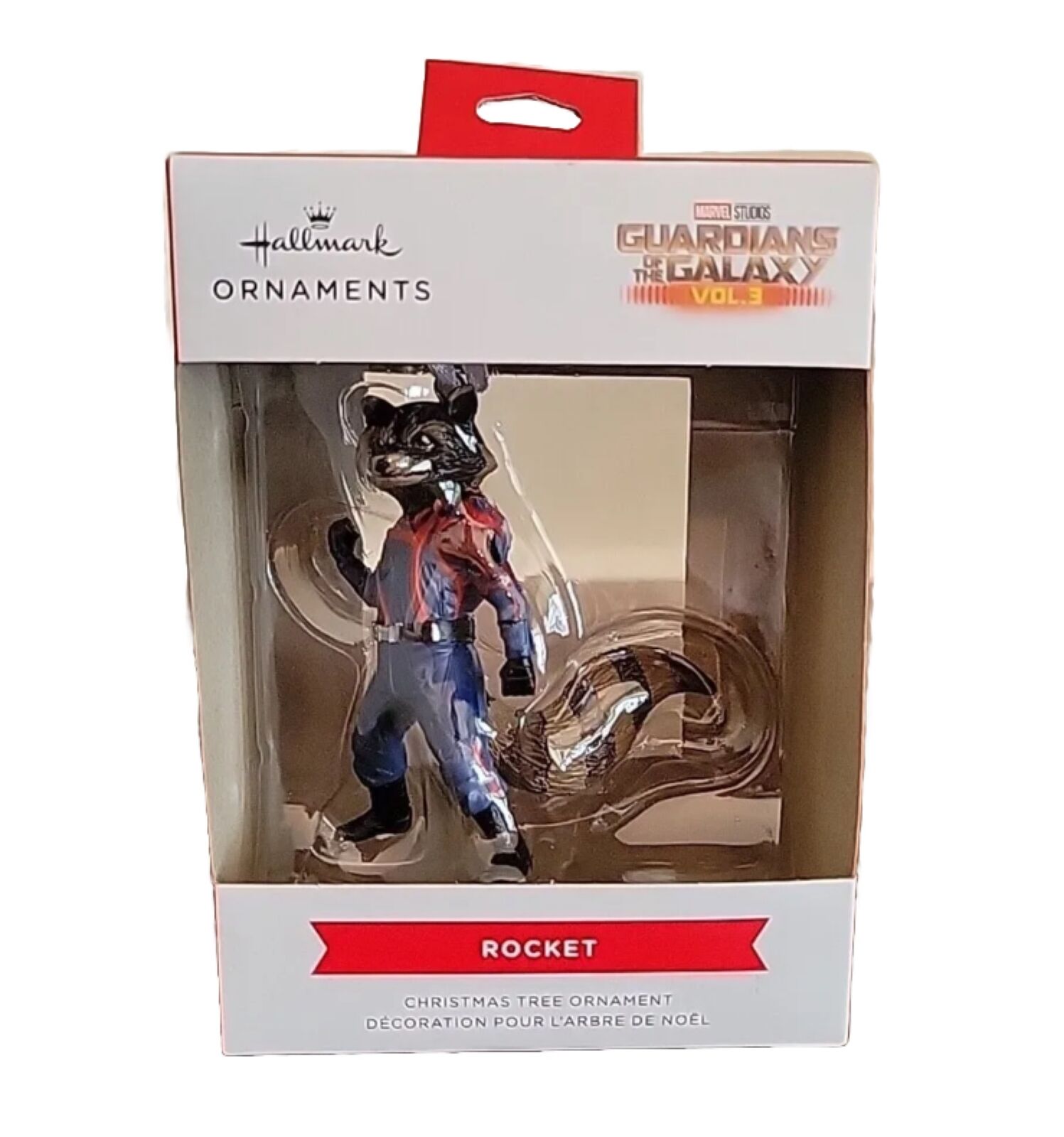 2023 Hallmark Ornament Rocket Raccoon Guardians Of The Galaxy Vol. 3