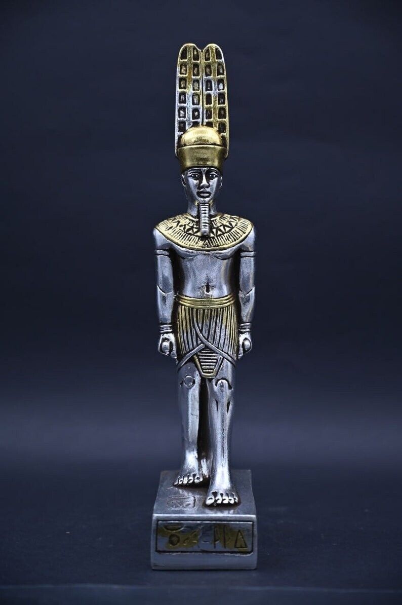 Amun Ra God of Sun Egyptian Pharaonic Statue Ancient Egyptian Antiquities BC