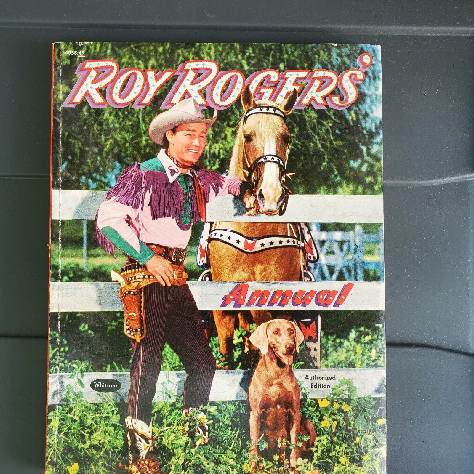 Roy Rogers Annual 1954 Whitman 4058:49 Great Condition See Pics