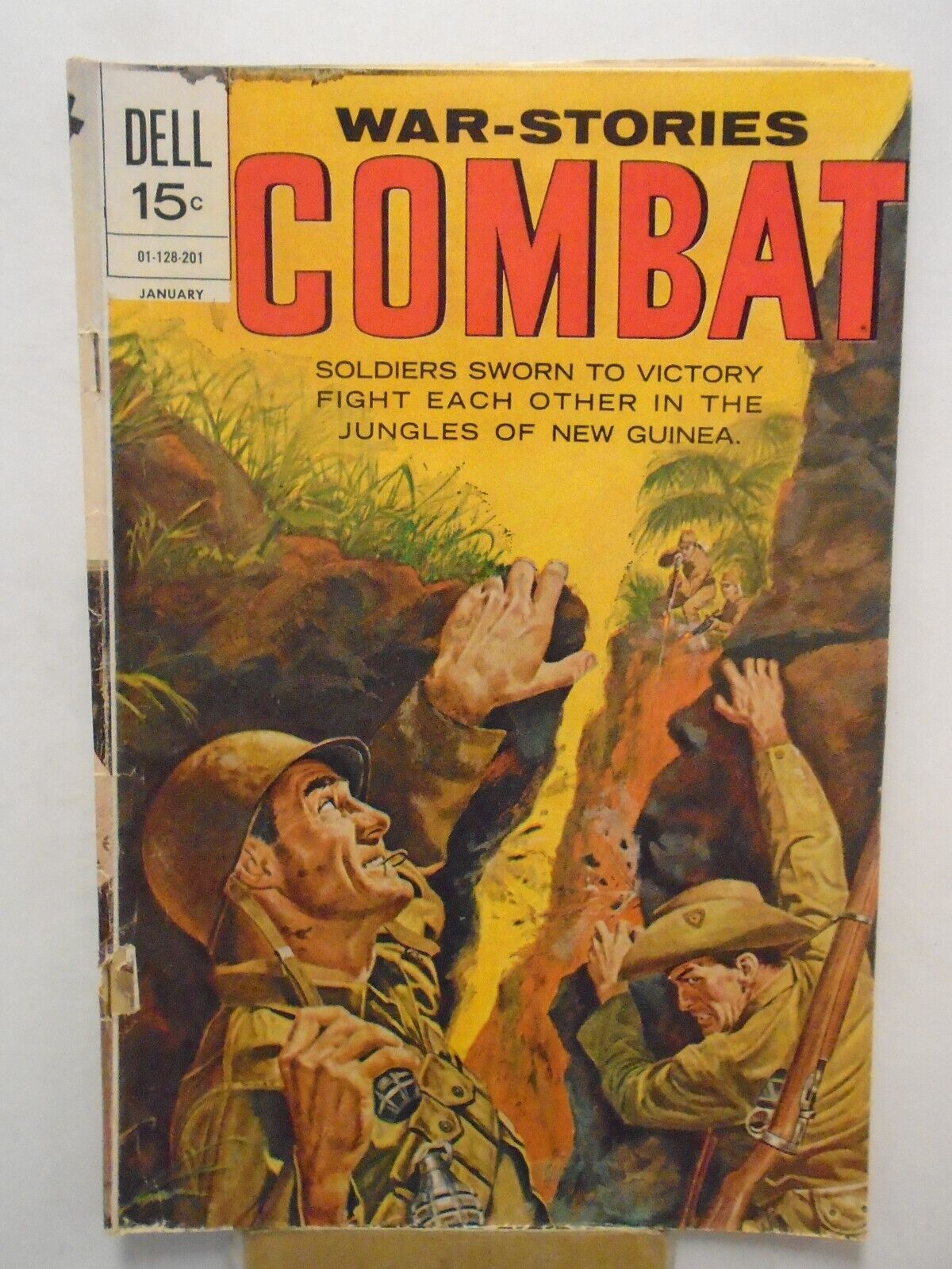 COMBAT #8 (1963) Sam Glanzman, Dell Comics
