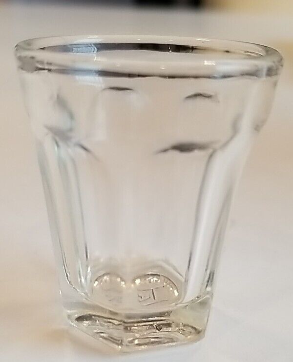 ADORABLE TINY Vintage Hazel Atlas Shot Glass CLEAR