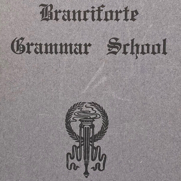 Vintage 1923 Branciforte Grammar School Graduation Santa Cruz Laurel Mission