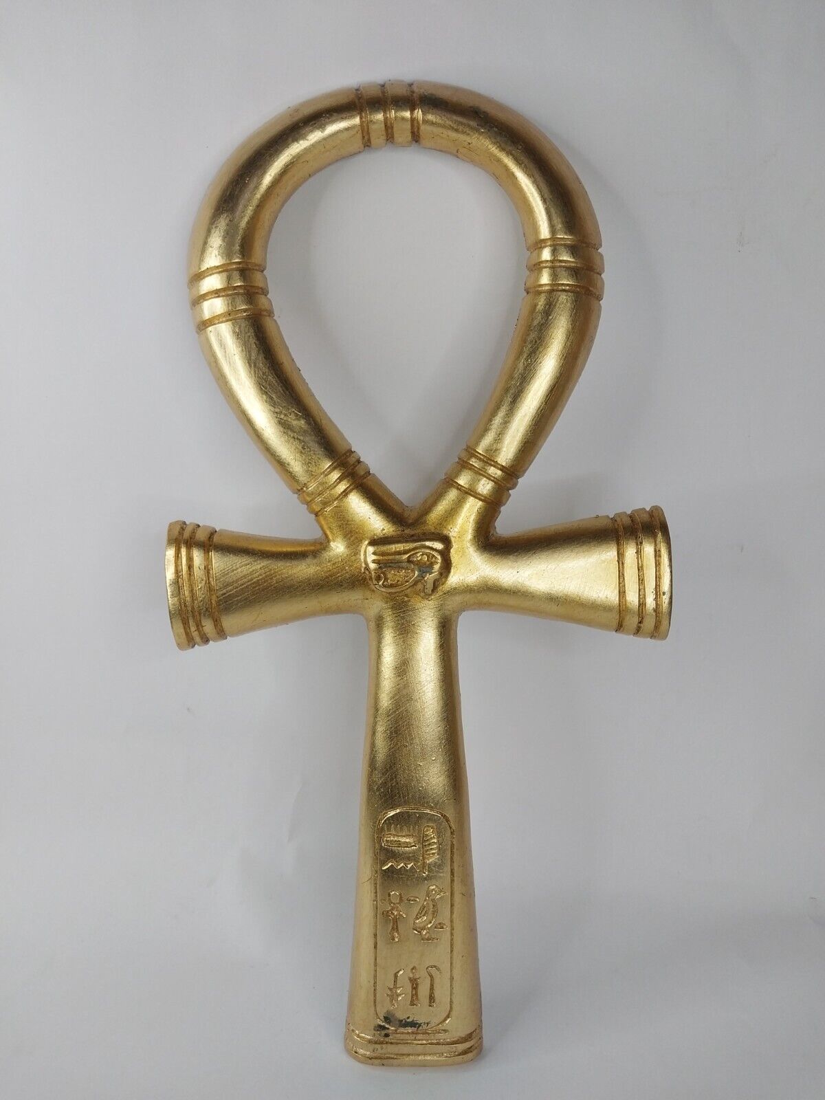RARE ANCIENT EGYPTIAN ANTIQUE Ankh Key of Life & Eye of Horus Symbol Protection