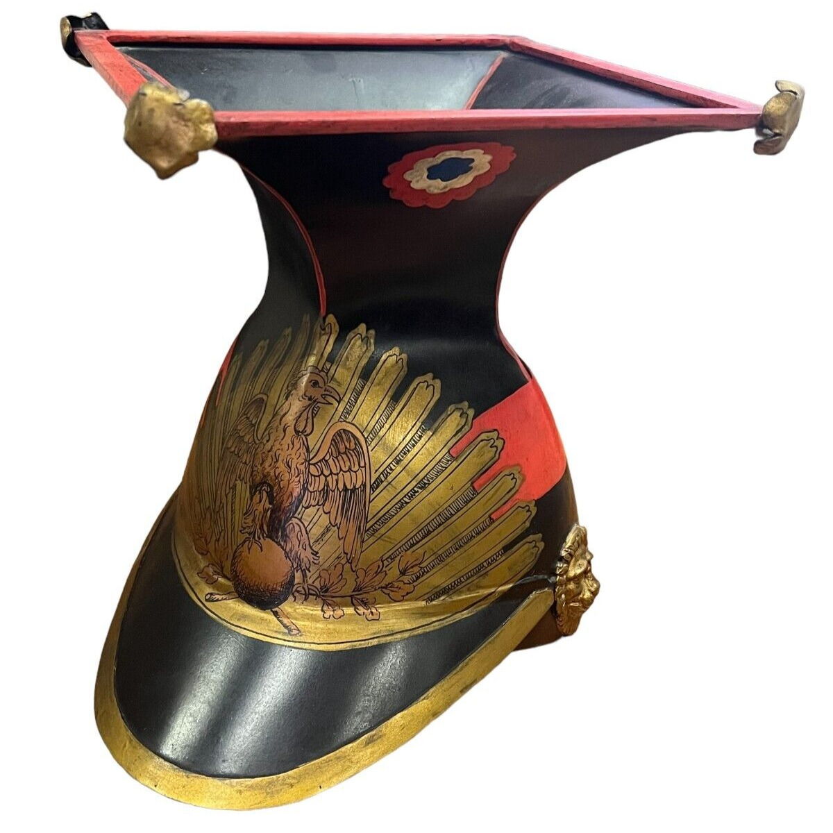 Italian Vase Military Lancer Style From Jackie Gleason's Estate Made In Italy