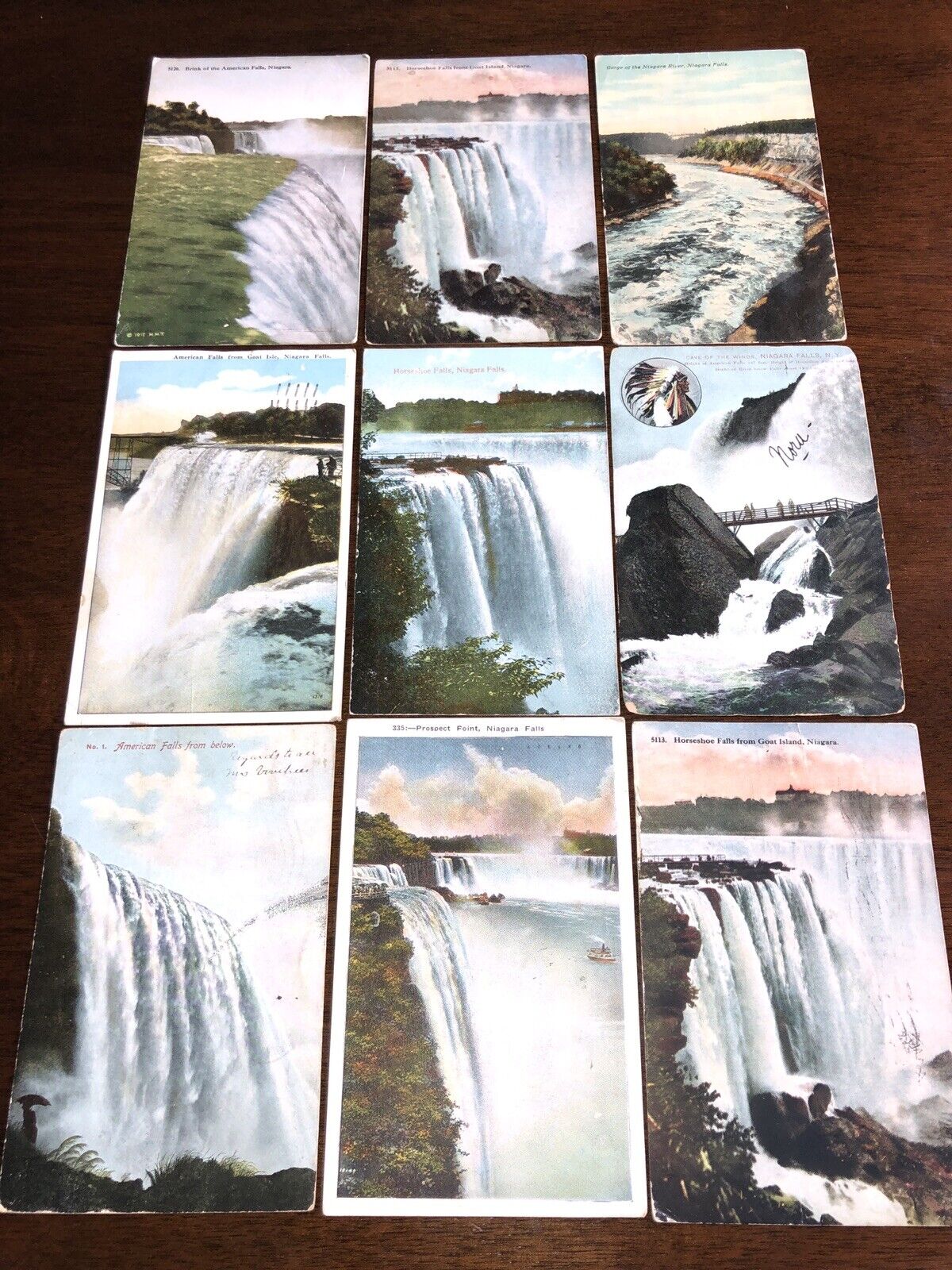 Vintage Niagara Falls Postcard Collection Lot Rare & Unique Postcards