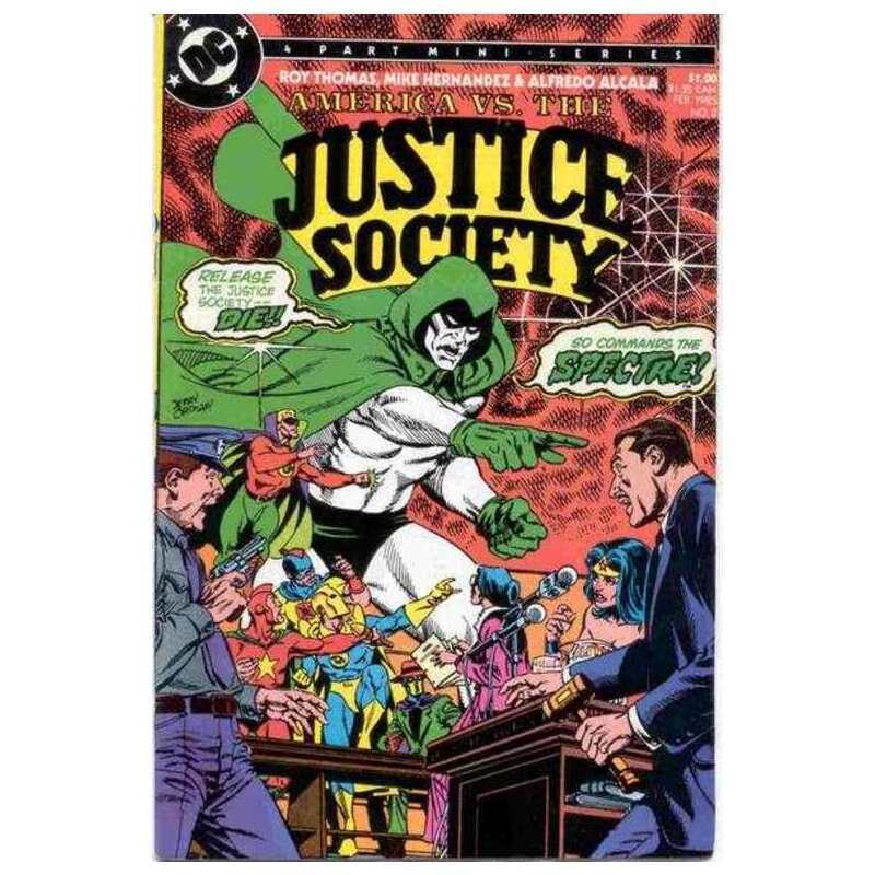 America vs. the Justice Society #2 in Near Mint minus condition. DC comics [o]