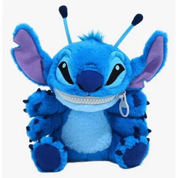 Disney Lilo & Stitch Stitch Alien Form Zip Mouth 8 Inch Plush