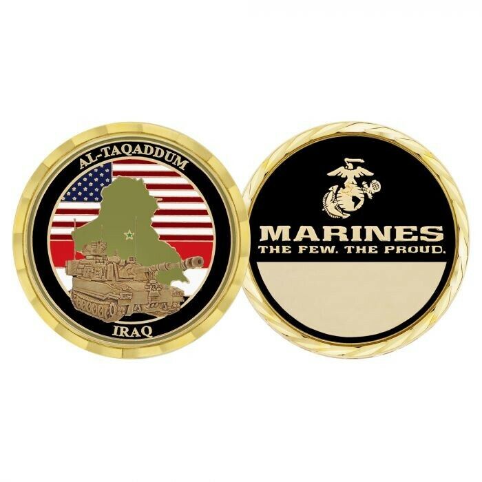 Marines Al-Taqaddum Iraq Coin