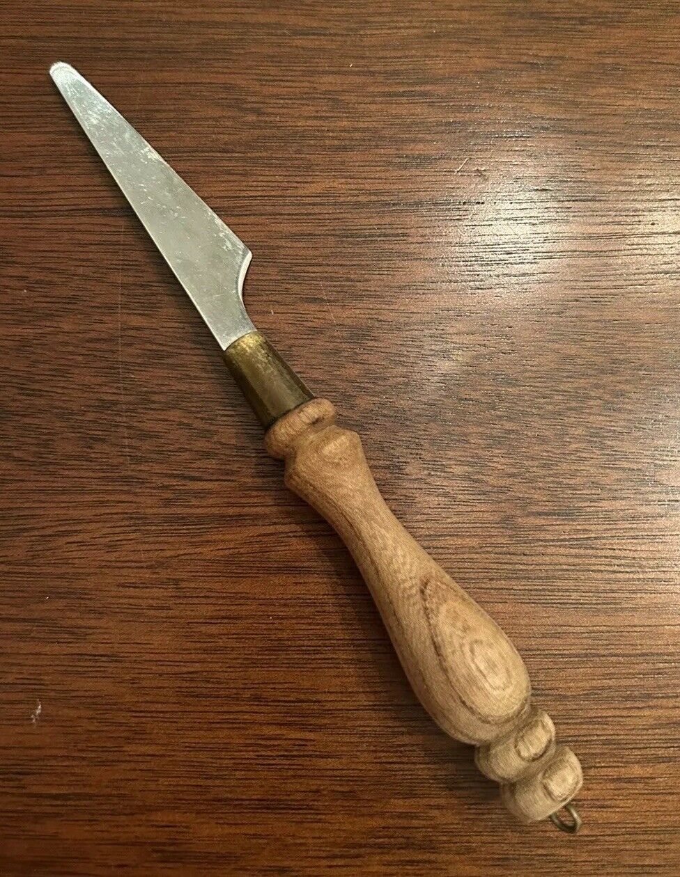 Vintage Stainless Steel Japan Paring Knife, VERY RARE UNIQUE HANDLE