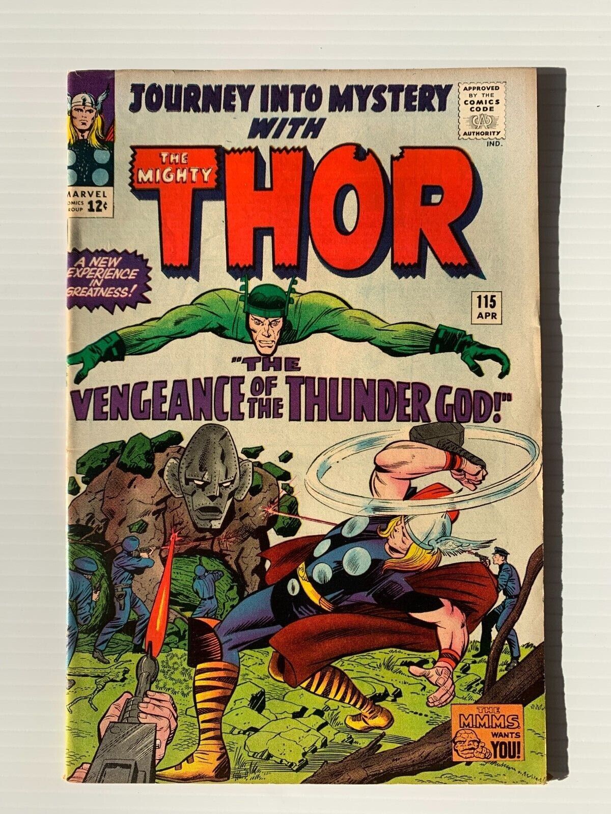 Journey into Mystery #115 1965 with The Mighty Thor 