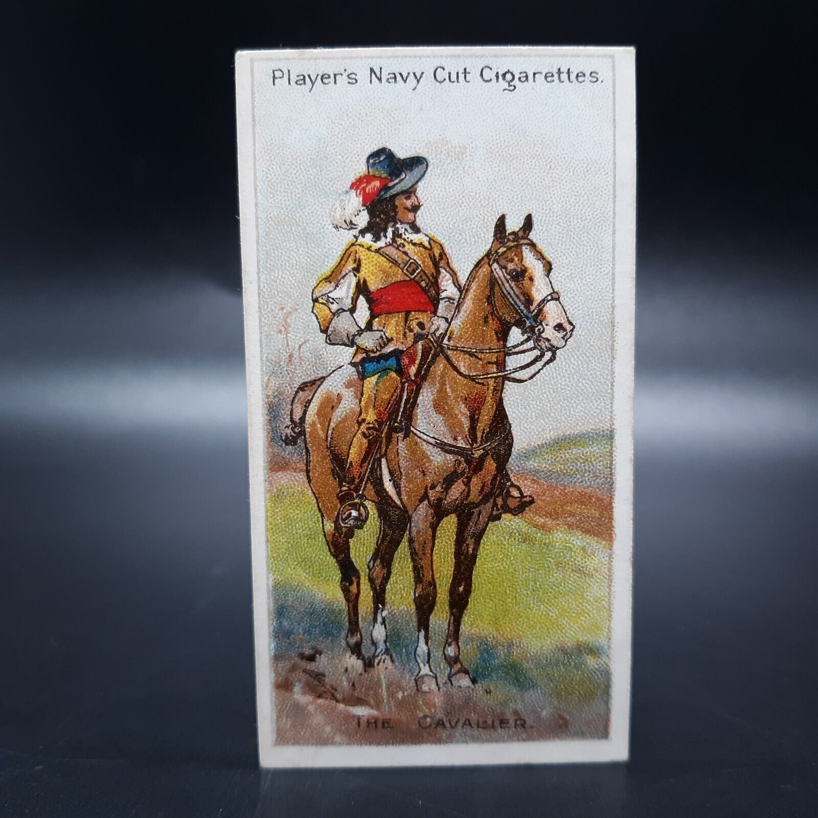 1905 Player\'s Cigarette Riders Of The World 29 The Cavalier Antique Tobacco Card