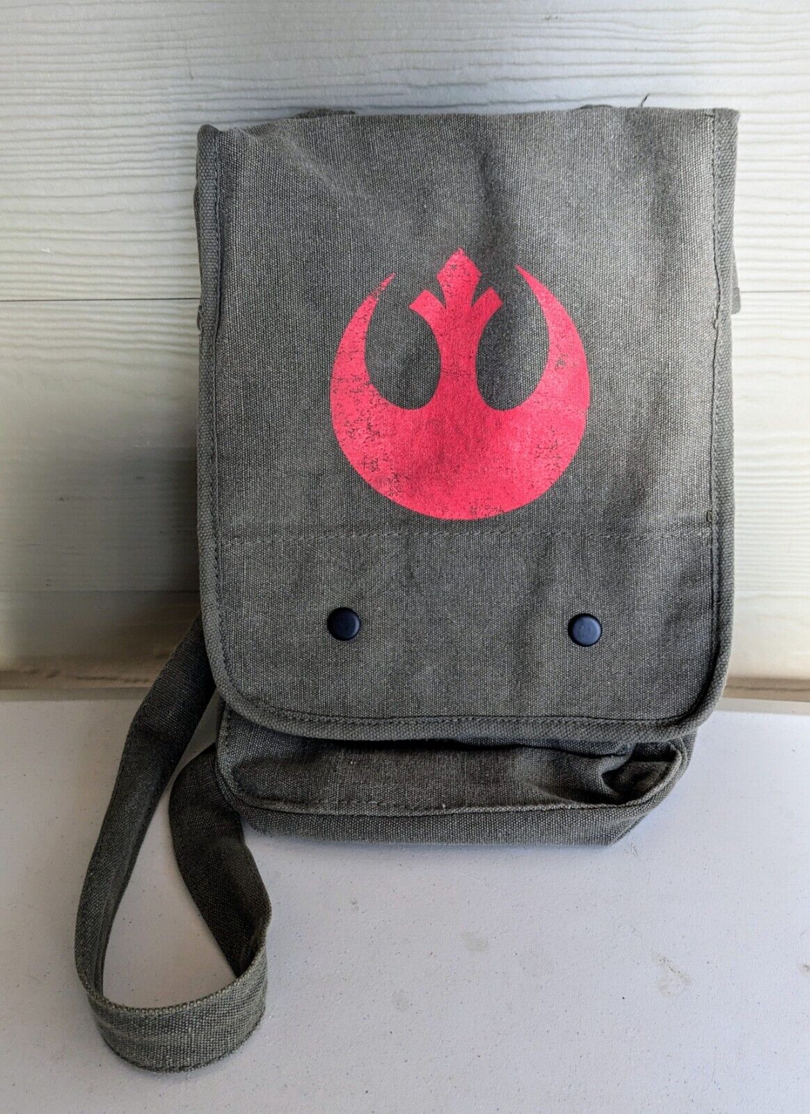 EUC Disney Star Wars 2015  Celebration Canvas Messenger Crossbody Bag