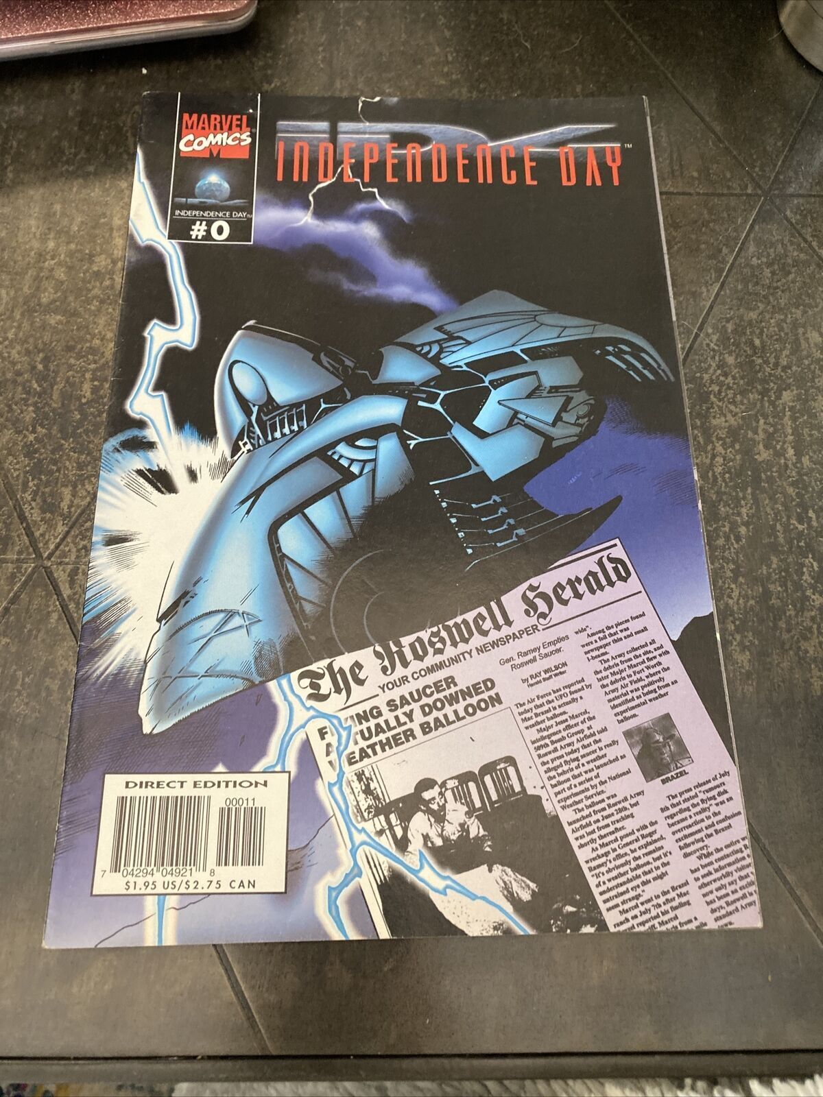 Independence Day #0 (Marvel Comics 1996)