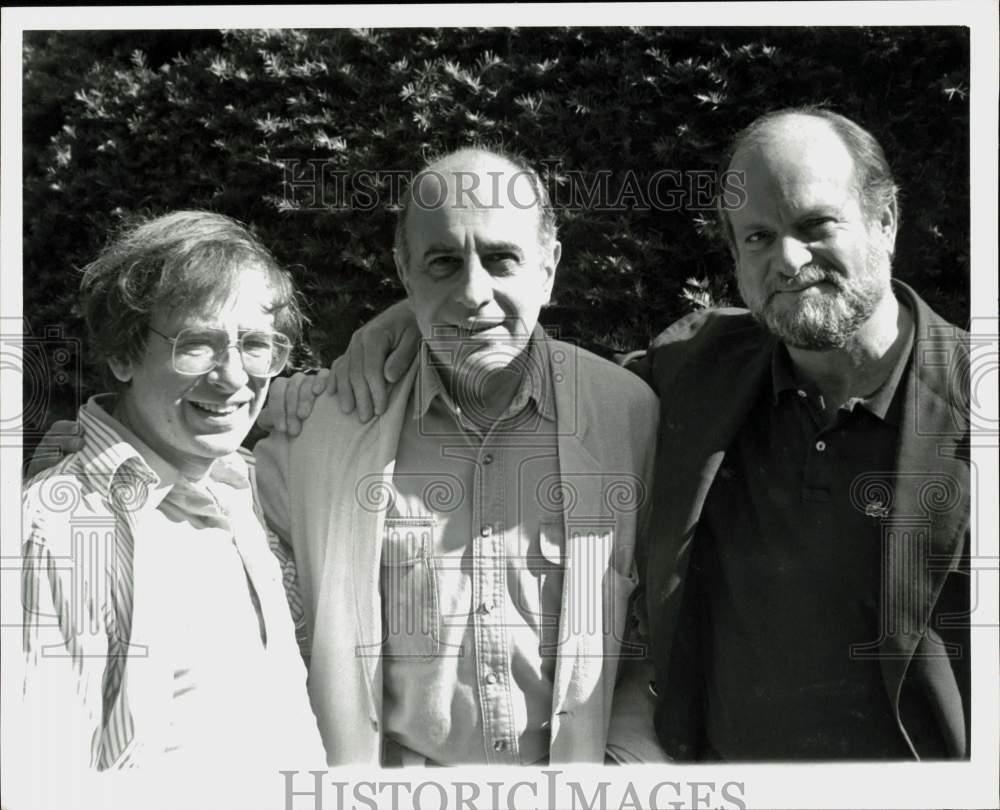 Press Photo Austin Pendleton, George Morfogen, Peter Hunt - srp11360