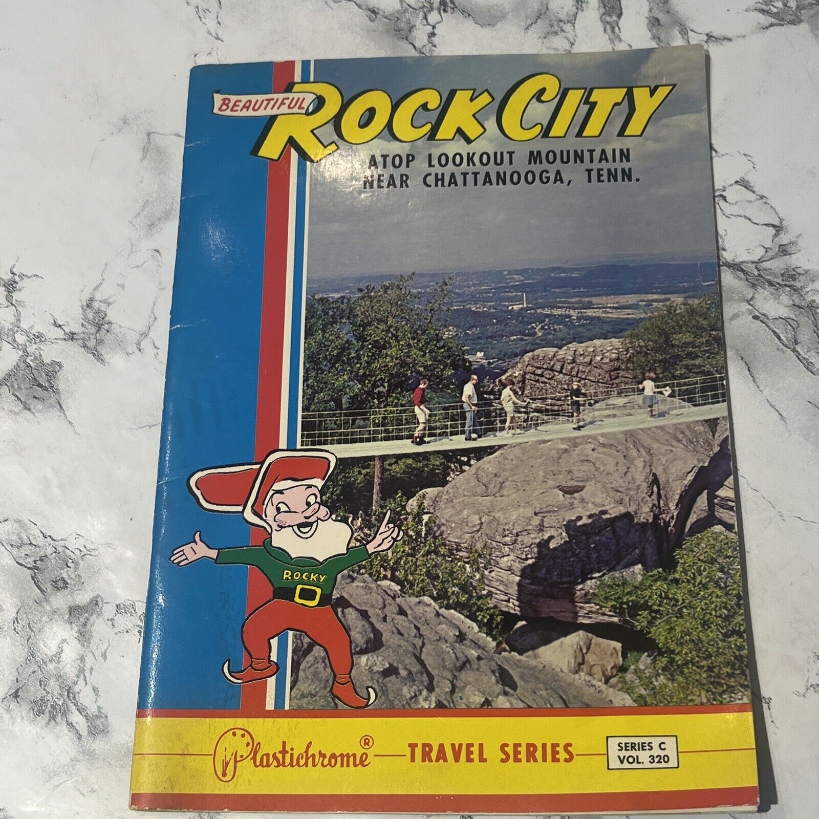 Vtg. Booklet Beautiful Rock City Travel Series C, Vol. 320 Lookout Mt., TN