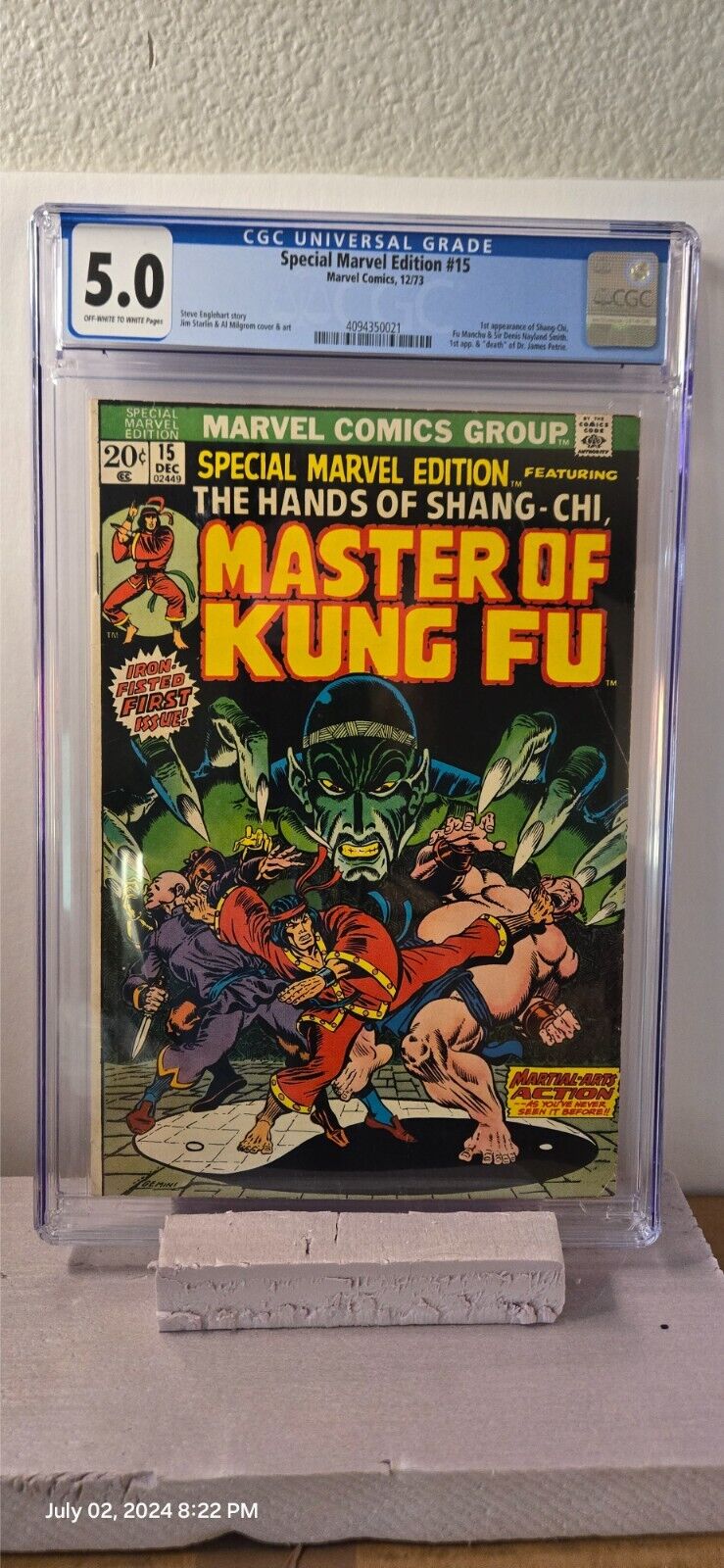 Special Marvel Edition #15 1st Appearance of Shang-Chi