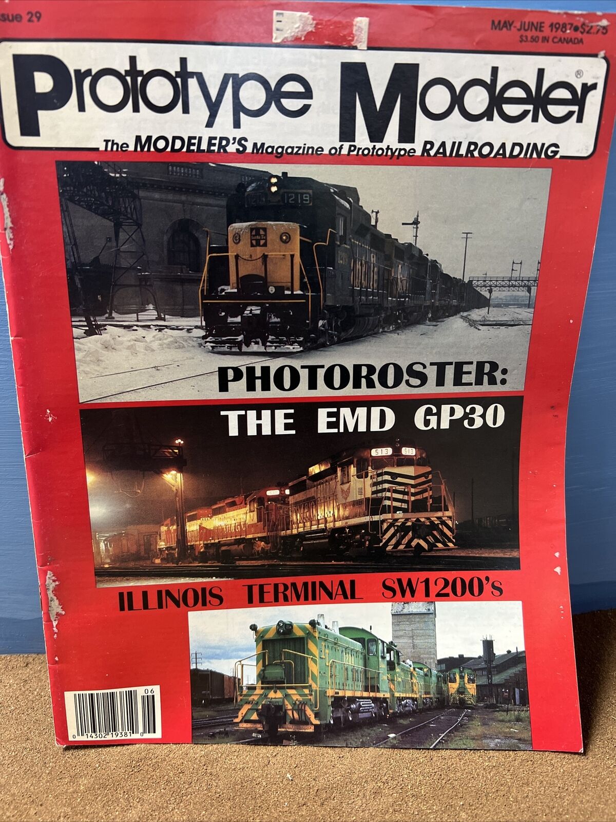 PROTOTYPE MODELER (May-June 1987, Vol 9 - No 11)  Issue 29 VG CONDITION