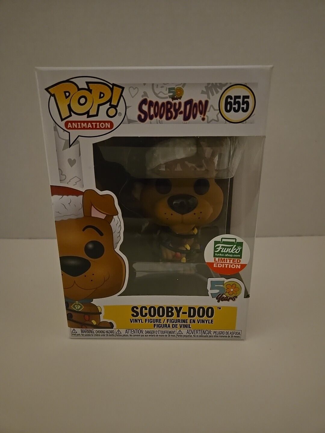 Funko Pop Scooby-Doo #655 Funko Shop Exclusive 50 Years