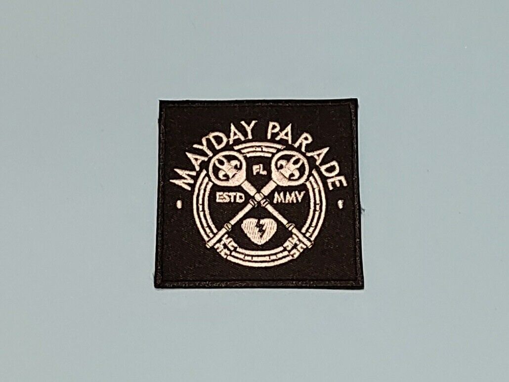 Rock Music Sew / Iron On Embroidered Patch:- Mayday Parade (a)