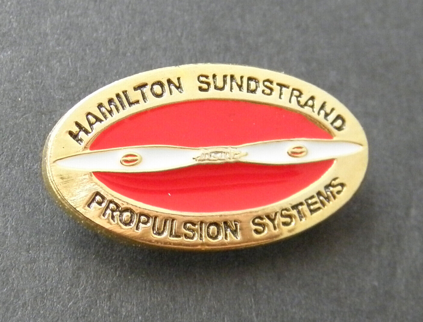 HAMILTON SUNDSTRAND PROPS PROPELLERS UTC AEROSPACE AVIATION LAPEL PIN BADGE 1