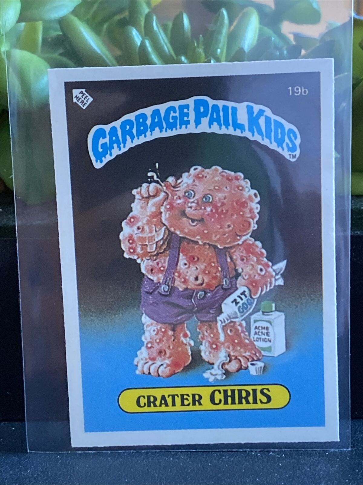 Garbage Pail Kids 1985 UK Minis Crater Chris 19b