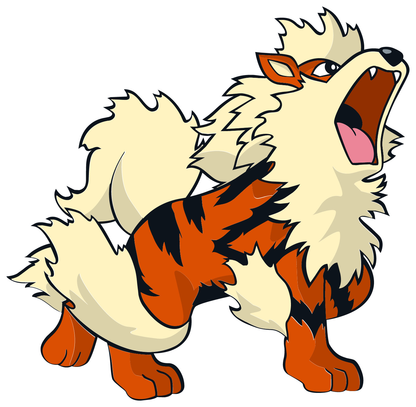 Pokemon Stickers Arcanine/ Vinyl Decal  | 10 Sizes TRACKING FAST SHIP
