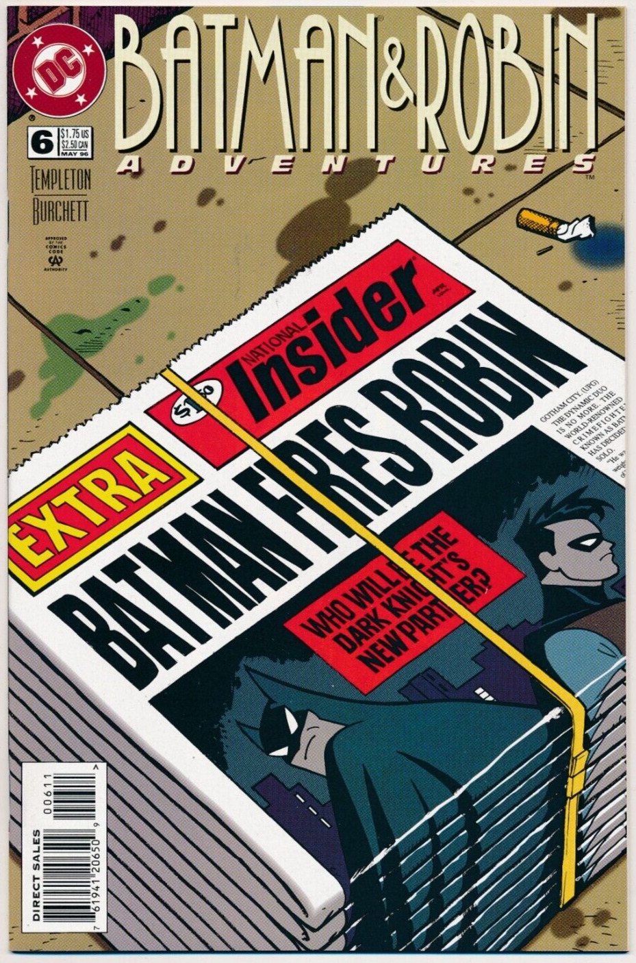 The Batman & Robin Adventures (DC, 1995 series) #7 NM
