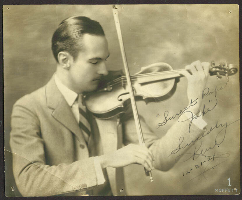 Richard Brady WEBH Violinist photo 1924