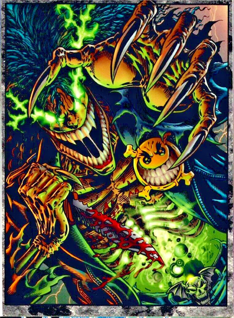 1997 Chaos Comics Wizard Evil Ernie Promo Card - Destroyer #01