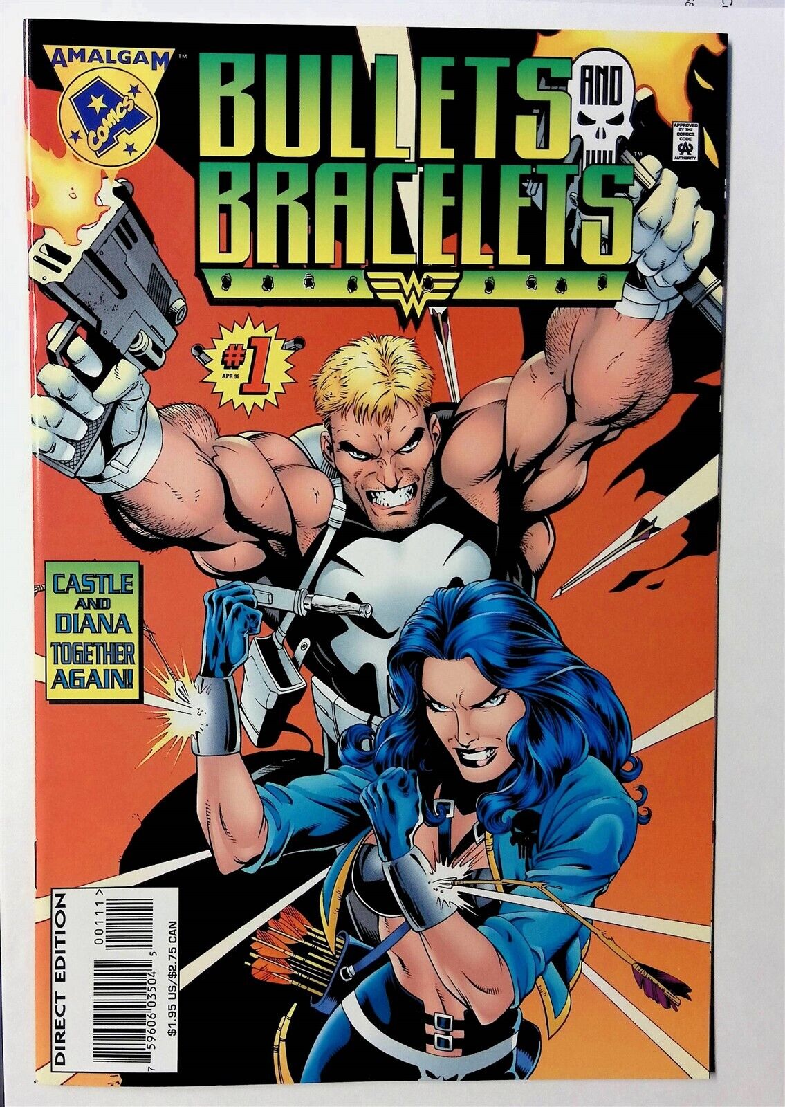 Bullets and Bracelets #1 (Apr 1996, Marvel) FN+